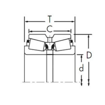 Single-row Tapered Roller Bearings 07079/07196D+X1S-07079 Timken